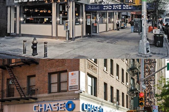 The 2nd Ave Deli was at 2nd Avenue at East 10th Street from 1954 to 2006.
